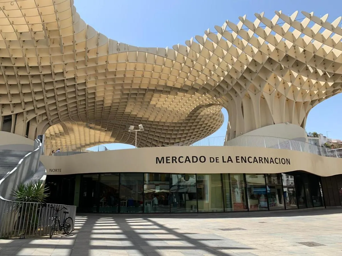 Las Setas - Atico Con Terraza En Metrosol Parasol Apartament Sewilla